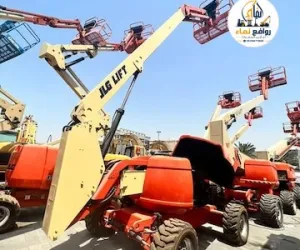 تأجير مان لفت 32 متر بمقاس 32 متر